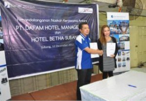  HOTEL BANDUNG: Dafam Bidik Kota Subang  