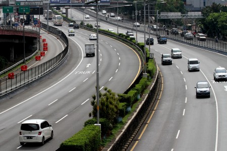  FOTO: Libur Natal, Jalan di Jakarta Lengang