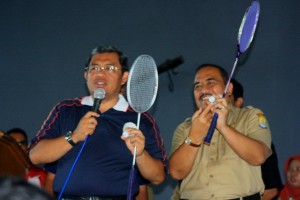  Gubernur Jabar Buka Turnamen Bulutangkis di Kabupaten Cirebon