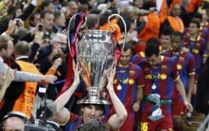  LIGA CHAMPIONS: Kluivert Jagokan Barcelona Atas AC Milan