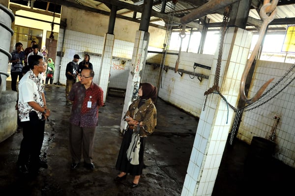  FOTO: Daging Sapi di Bandung Langka, FKPI Jabar Sidak ke RPH