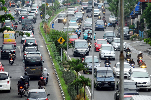  FOTO: Libur Akhir Tahun, 70.000 Kendaraan Masuk Bandung