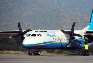  PENERBANGAN: Merpati Tergelincir di Bandara Lombok