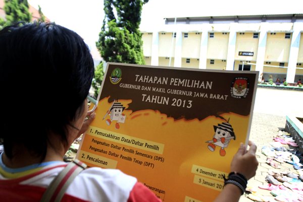  FOTO: Sosialisasi Pilgub Jabar di Lapas Wanita Sukamiskin