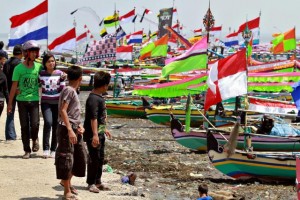  WISATA: Ribuan Nelayan Garut Selatan Ikuti Pesta Laut