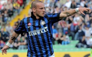  LIGA ITALIA: Presiden Inter Milan Massimo Moratti Ultimatum Sneijder