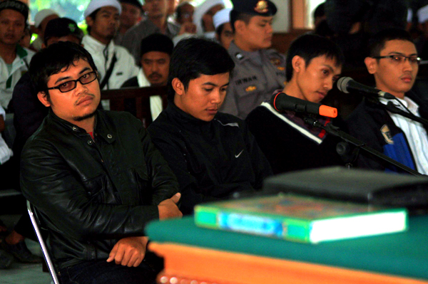  FOTO: 4 Saksi Jamaah Ahmadiyah Hadir Dalam Sidang Perusakan Masjid Ahmadiyah