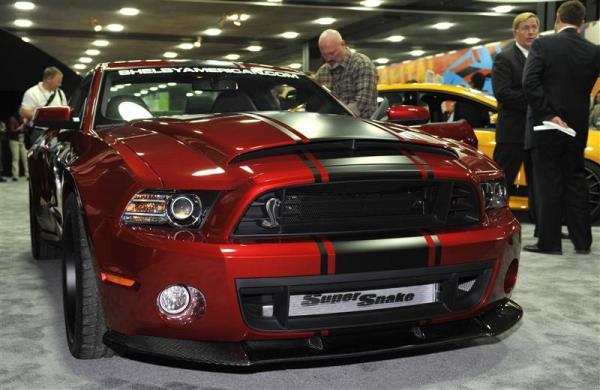  FOTO: Ford Mustang Shelby GT 500 Terbaru Nampang di Detroit Motor Show