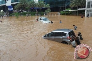  JAKARTA BANJIR: Ibu Kota Masih Diguyur Hujan