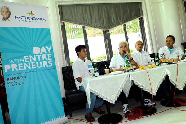  FOTO: Hattanomika Gelar Day With Entrepreneurs