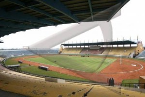  Dihempas Angin Ribut, Penangkal Petir Stadion Si Jalak Harupat Diperbaiki