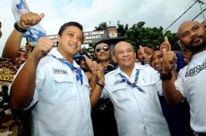  PILGUB JABAR: Prabowo Yakin Dede Yusuf-Laksamana Bisa Ciptakan Pemeritahan Bersih