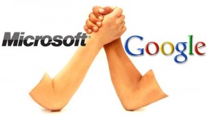  MICROSOFT Serang Google