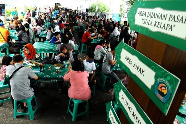  FOTO: Legenda Kuliner Nusantara di Monumen Perjuangan