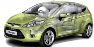  FORD FIESTA: Mobil Paling Aman untuk Benturan Depan  