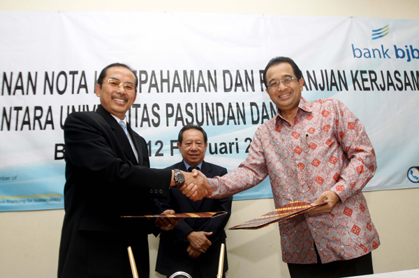  FOTO: Bank BJB-Unpas Perkuat Layanan Perbankan