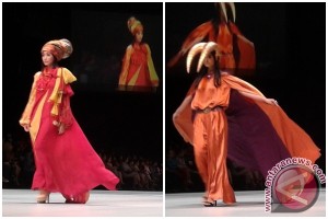  INDONESIA FASHION WEEK: Desainer Malaysia Usung "Sunset in Africa" 