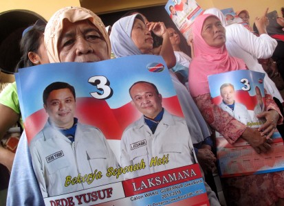  FOTO: Kampanye Dede Yusuf-Lex di Kab. Bogor