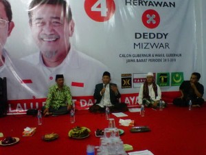  PILGUB JABAR: Masa Tenang, Tim Aher-Deddy Mizwar Gelar Istighosah di Cirebon