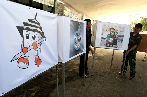  FOTO: 32,5 juta Warga Jabar Akan Gunakan Hak Pilihnya dalam Pilgub 2013