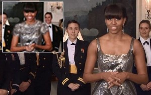  Gaun Seksi Michelle Obama di Acara Oscar "Diedit" Media Iran