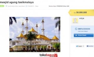  IKLAN MASJID DIJUAL: MUI Tasik Minta Jangan Main dengan Simbol Agama