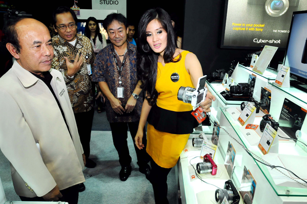  FOTO: SONY Pamer Barang Canggih di Sabuga ITB