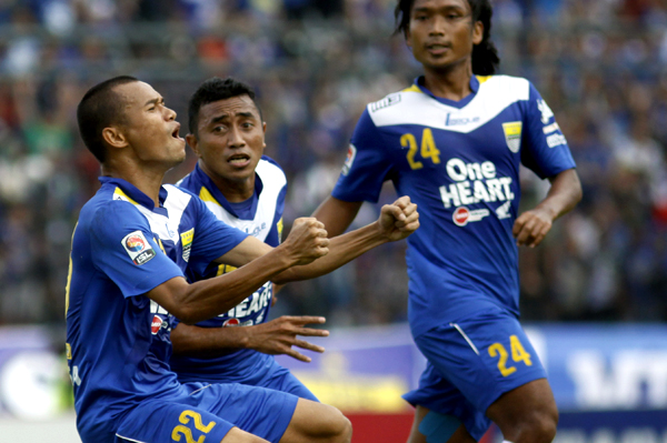  FOTO: Persib Libas PSPS 4-1