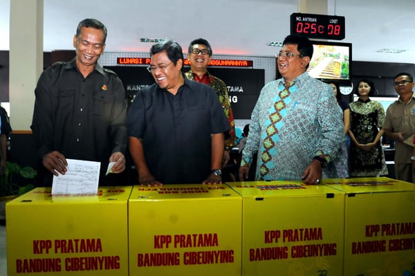  FOTO: Kanwil DJP Jabar I Optimistis Raih Penerimaan Pajak Rp18 Triliun Tahun Ini