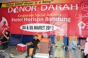  HOTEL HORISON Gelar Donor Darah 