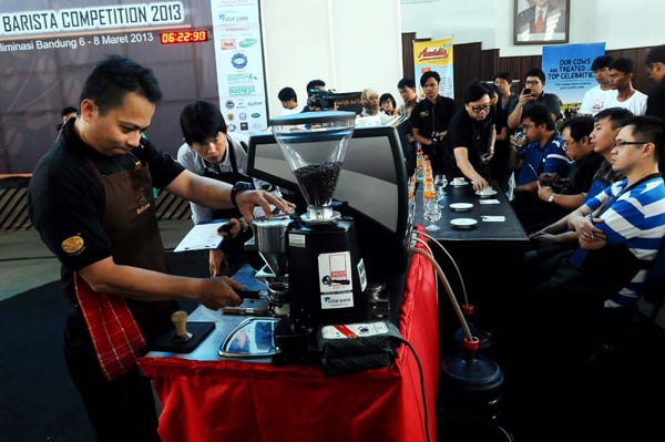  FOTO: Barista Butuh Sertifikasi Profesi