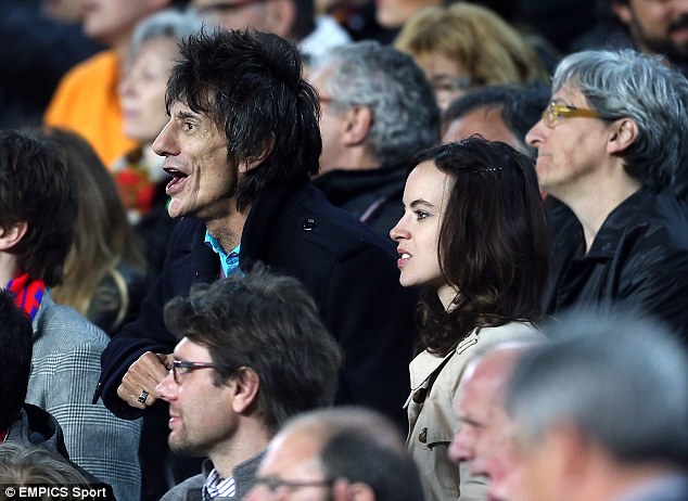  LIGA CHAMPIONS: Gitaris Rolling Stones Nonton Langsung di Camp Nou