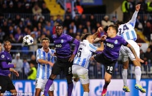  LIGA CHAMPIONS: Menang 2-0, Malaga Melenggang ke Perempat Final