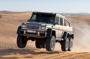  MOBIL OFFROAD: Mercedes G63 AMG 6X6, Siap Libas Medan Apapun