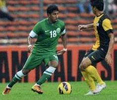  INDONESIA VS ARAB SAUDI: Timnas Saudi Pemanasan di Malaysia