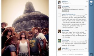  Duh, Agnes Monica Bilang Borobudur Candi Prambanan