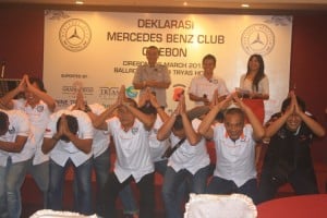  Pecinta Mercedes Benz Cirebon Deklarasikan Kepengurusan