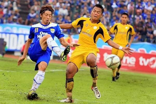  FOTO: Persib Menang Tipis 3-2 Atas Barito