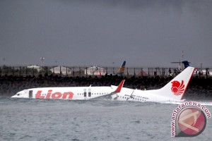  LION AIR JATUH DI LAUT: Pesawat Baru Terbang 1 Bulan