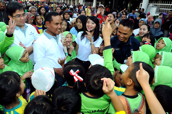  FOTO: Bank BJB Gelar Sosialisasi Menabung Kepada 1.000 Pelajar