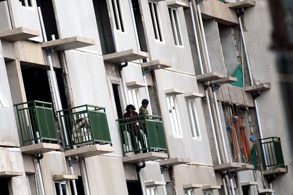  FOTO: Pertumbuhan Apartemen Ancam Pasar Sekunder Rumah Tapak