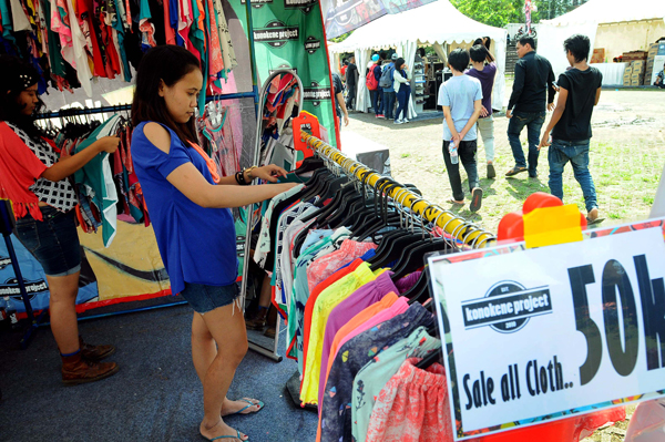  FOTO: Bandung Clothing Expo 2013 Targetkan Transaksi Rp200 Juta Per Hari