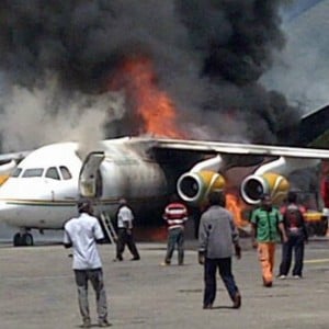  Pesawat Nusantara Air Charter Terbakar di Papua