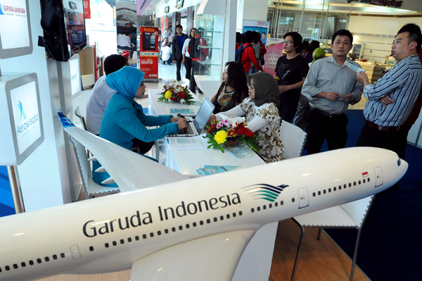  FOTO: Garuda Indonesia Travel Fair Bandung Ditargetkan Rp6 Miliar