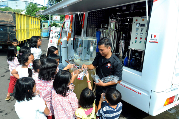  FOTO: Mobile Water Treatment Solusi Krisis Air Bersih ala Ridwan Kamil