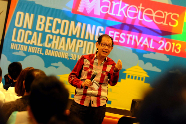  FOTO: Para Jawara Pemasaran Bandung Berpesta di Indonesia Marketeers Festival 2013