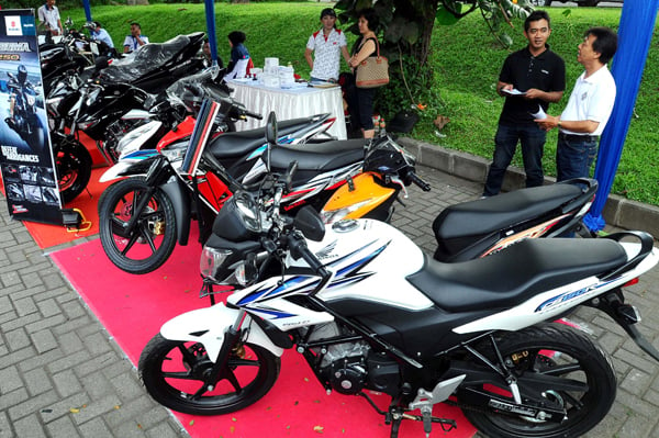  FOTO: Pasar Sepeda Motor 2013 Diproyeksi Stagnan