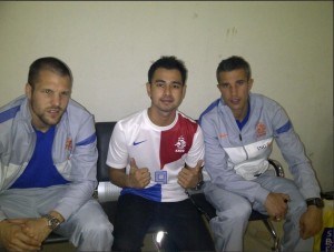  RAFFI AHMAD: Foto Bareng Sama Van Persie