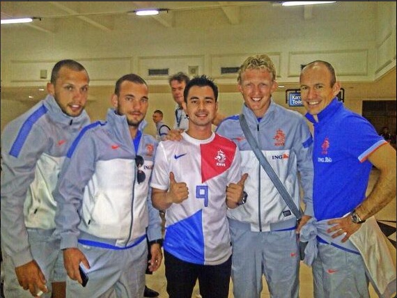  RAFFI AHMAD: Ini Dia Foto-foto Raffi Sama Van Persie