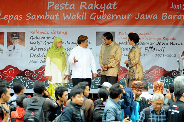  FOTO: Lepas Sambut Wakil Gubernur Jabar di Gedung Sate